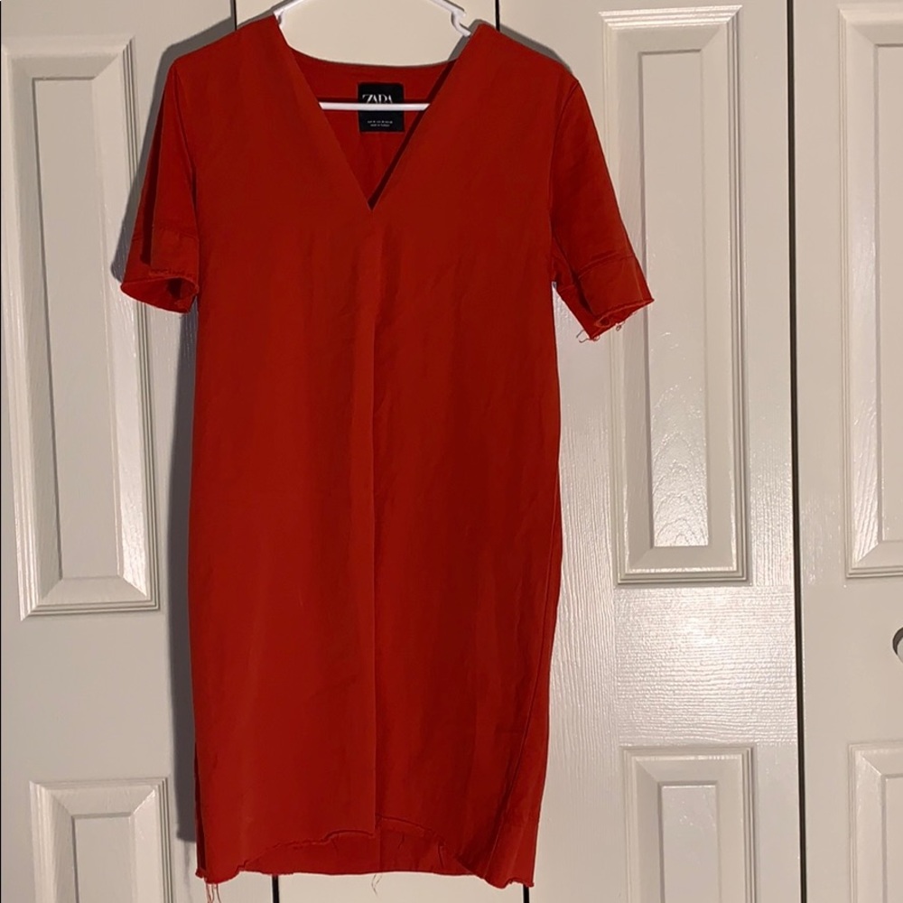 An Orange Dress
